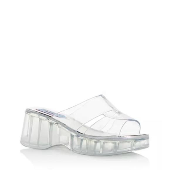 Clear Platform Sandals Jeffrey Campbell PLAY size 7 - Picture 4 of 4